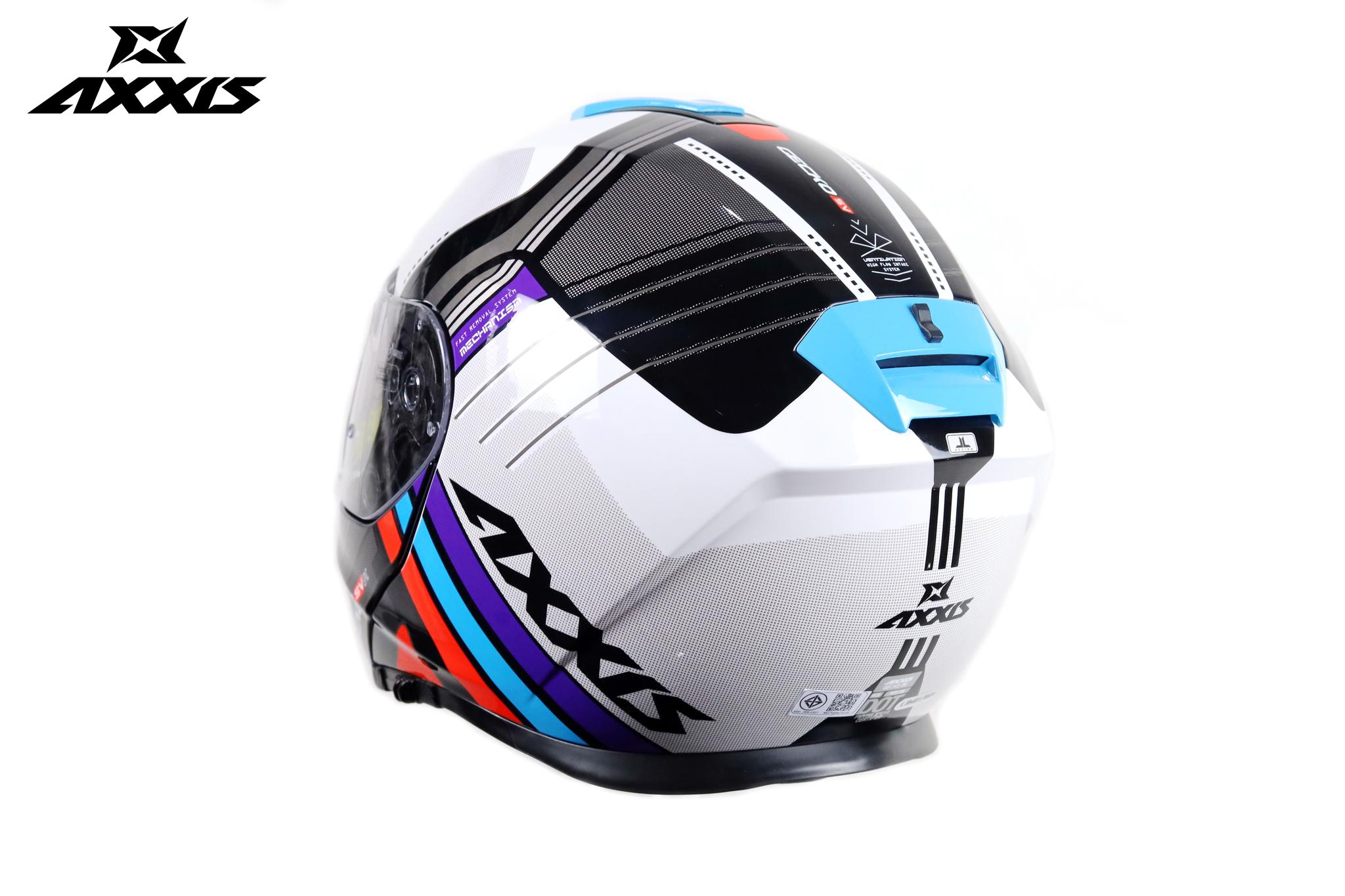 หมวกกันน็อค -Axxis รุ่น Gecko SV ลาย EPIC B7