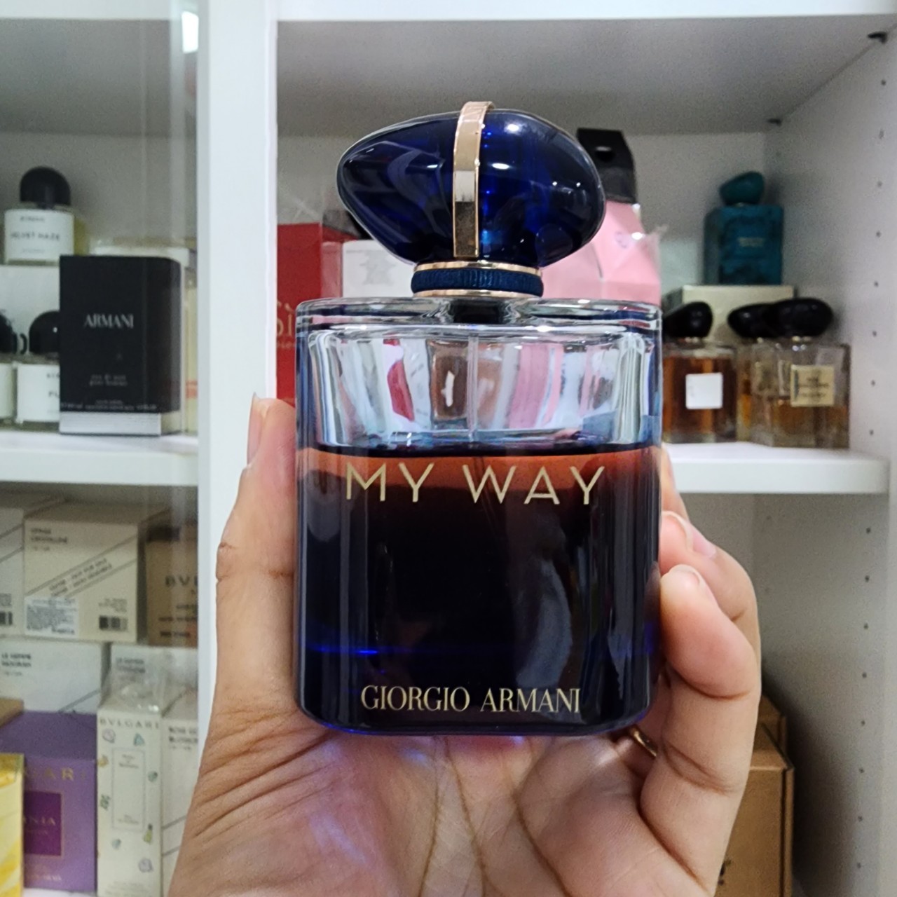 น้ำหอมแท้แบ่งขาย Giorgio Armani My Way parfum 💕Travel Size #แบบทดลอง