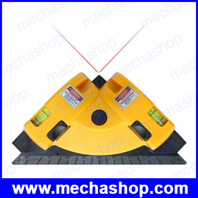 เลเซอร์วัดระดับ แนวระนาบแนวตั้งฉาก Right angle 90 degree square Laser Level