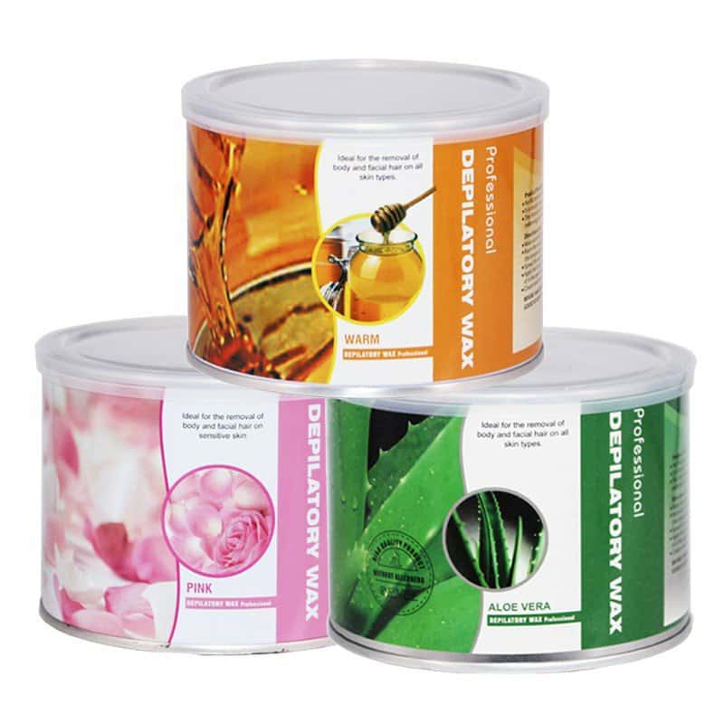 แว๊กซ์กำจัดขน แว็กซ์หอมผิวนุ่ม อโรมาสมูธ มีหลายกลิ่นให้เลือก ขนาด400g