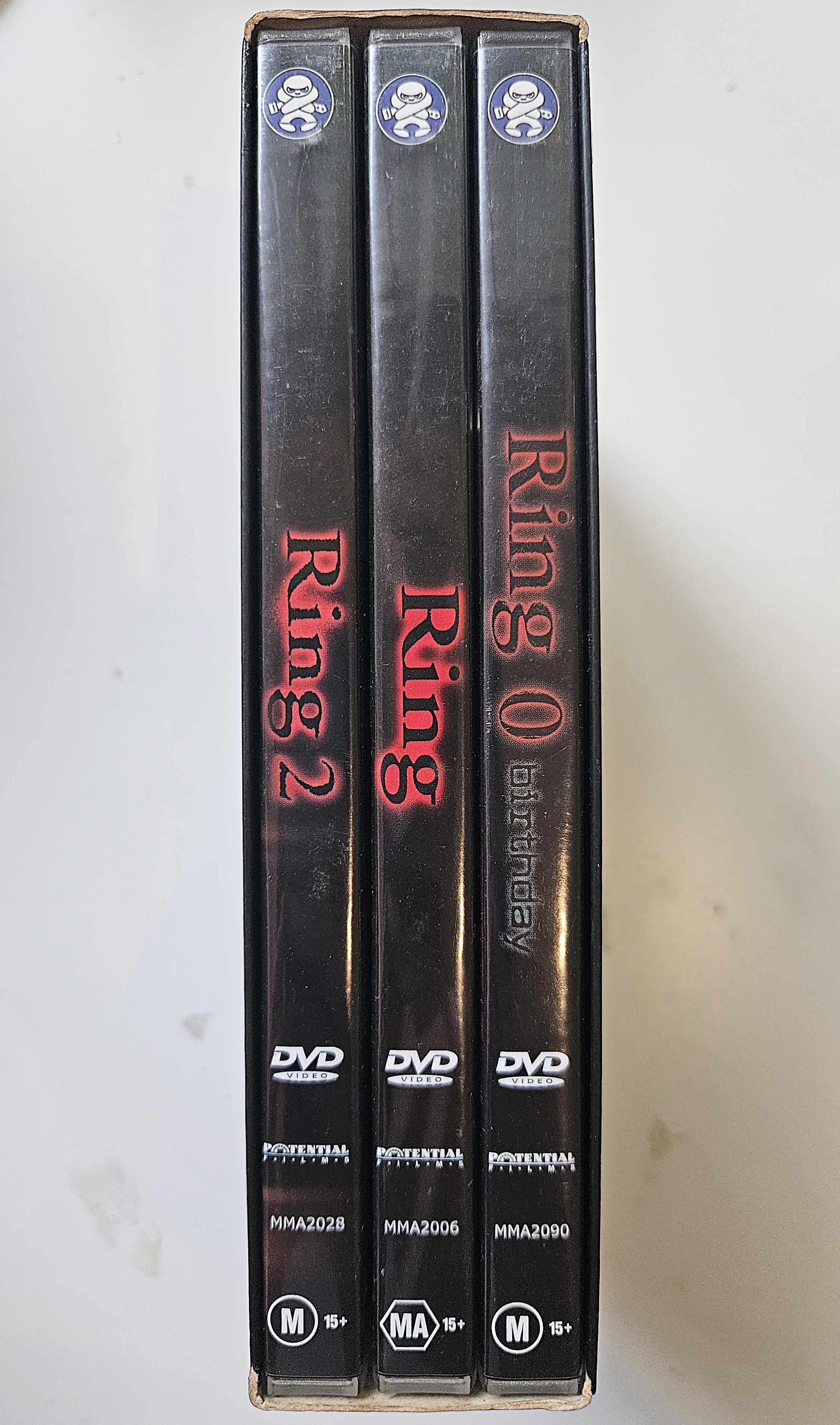Ring Trilogy (JP) (1988-2000) (DVD)