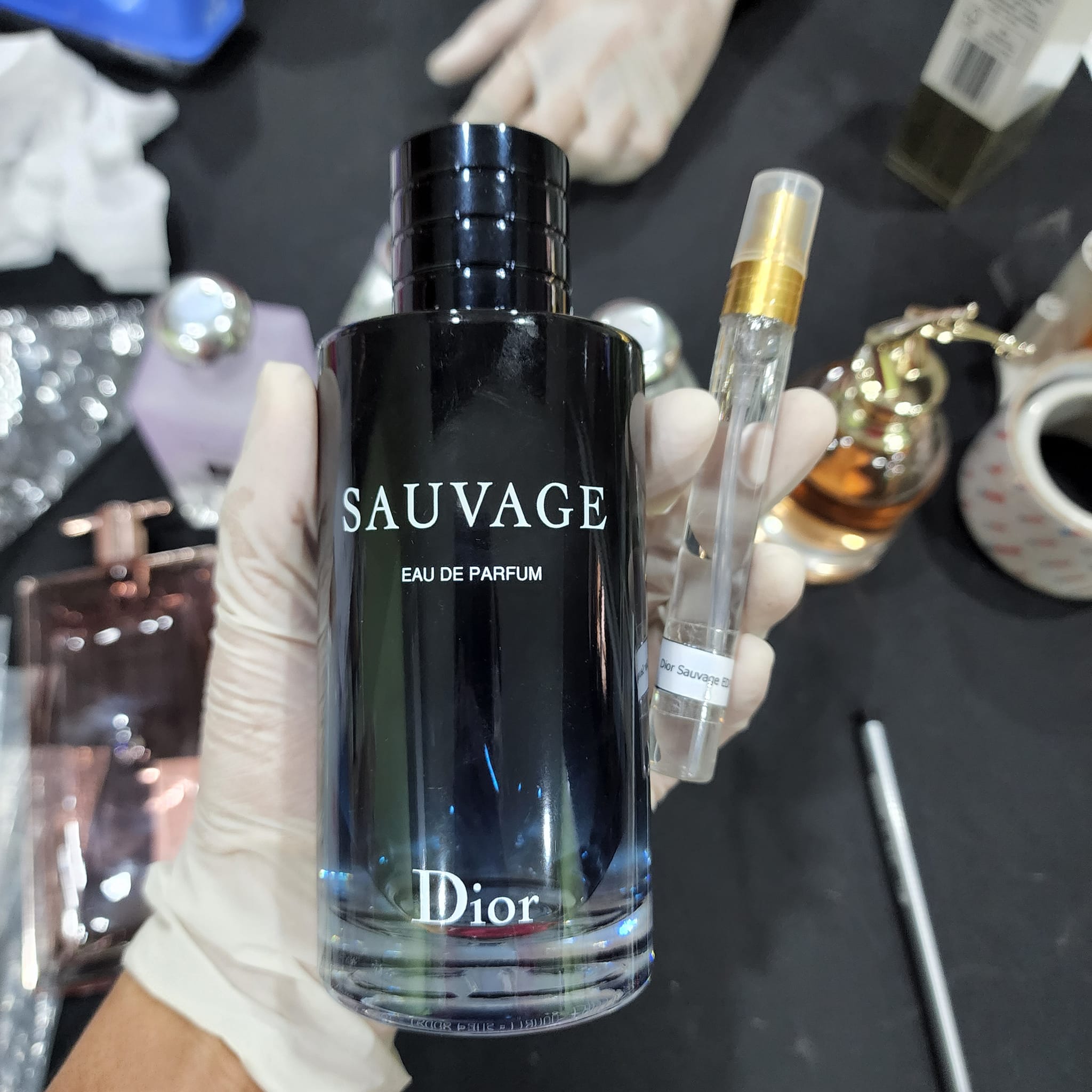 น้ำหอมแท้แบ่งขาย Christian Dior Sauvage EDP 💕Travel Size แบบทดลอง