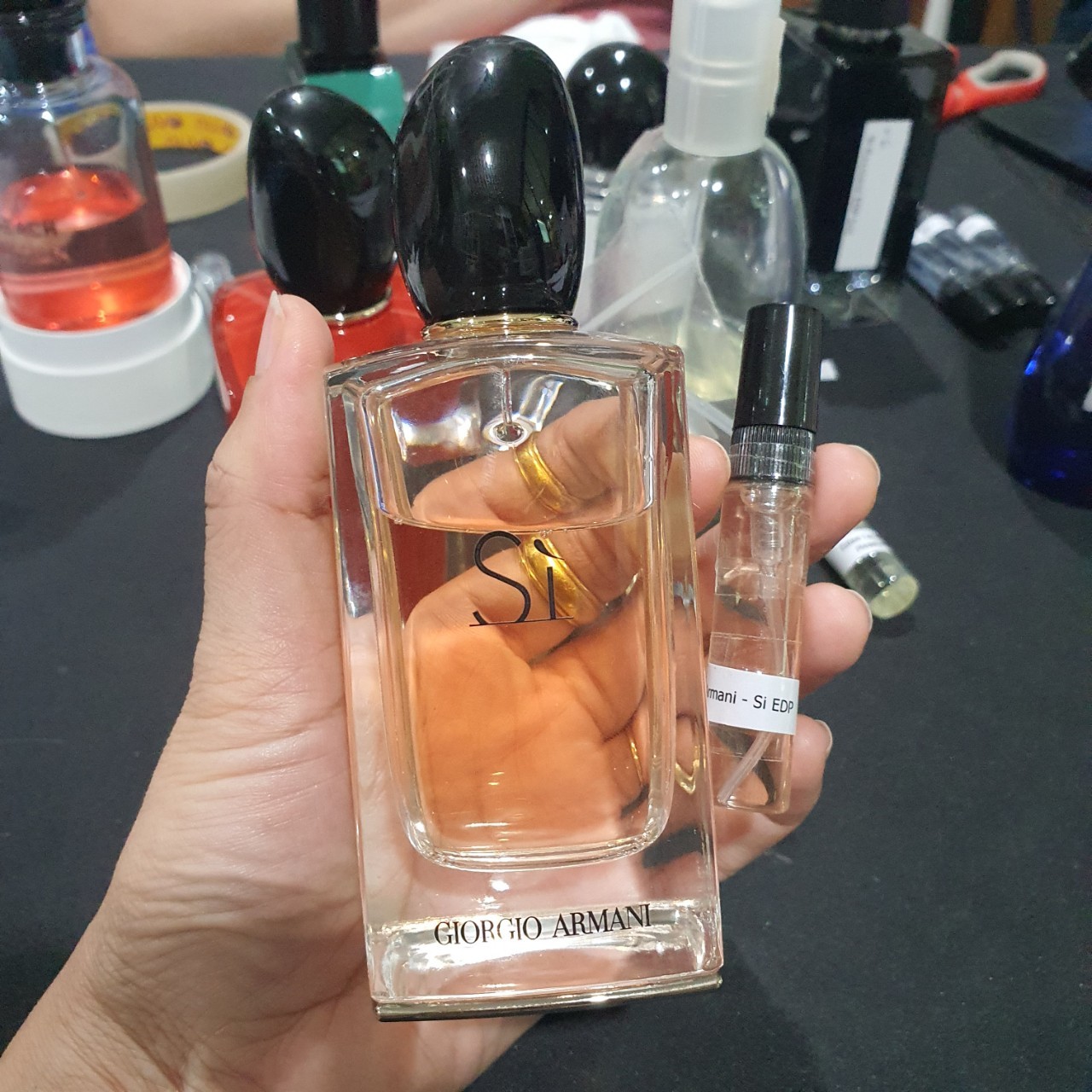 น้ำหอมแท้แบ่งขาย Giorgio Armani Si Eau de Parfum 💕Travel Size แบบทดลอง