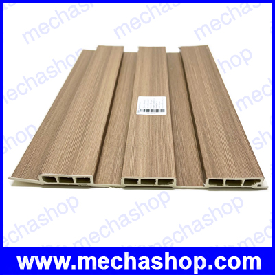 Great Wall Board ไม้เทียม ผนังไม้เทียมตกแต่งบ้าน ตกแต่งผนัง Size: 195x2900mm 12mm Raw Material: Virgin