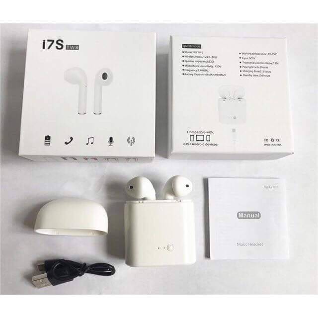 หูฟัง บลูทูธ I7s Tws