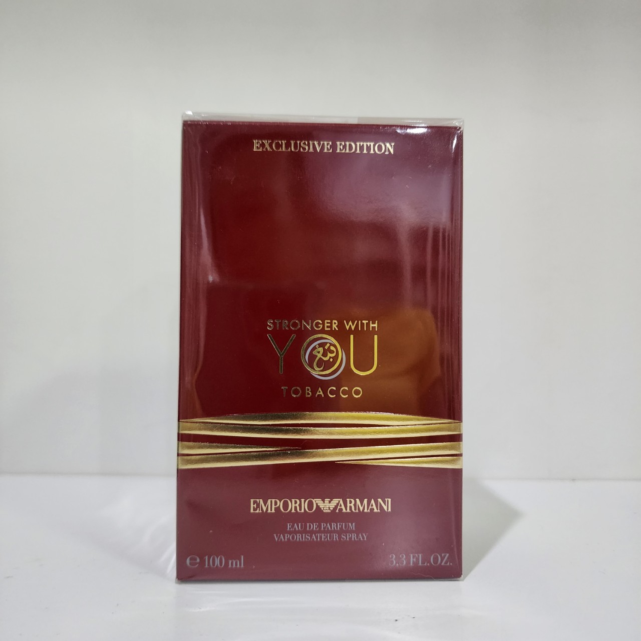 น้ำหอมแท้ Giorgio Armani Stronger With You Tobacco EDP 100ml กล่องซีล P-Gi0rgi0