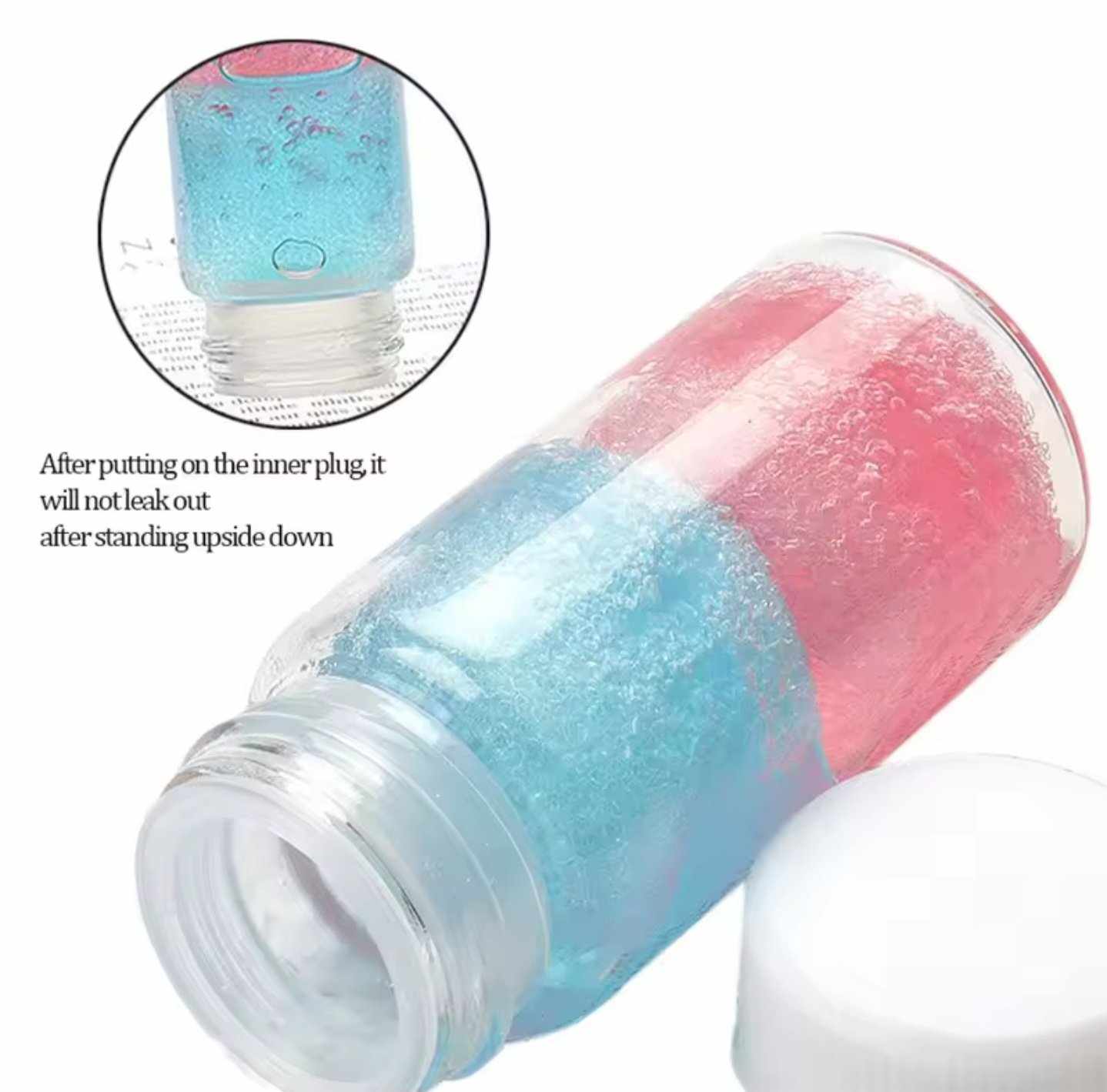 คลีนเซอร์บอล ลูกบอลล้างกาว ทำความสะอาดอุปกรณ์ ล้างที่คีบขนตา ล้างคีมหนีบต่างๆ