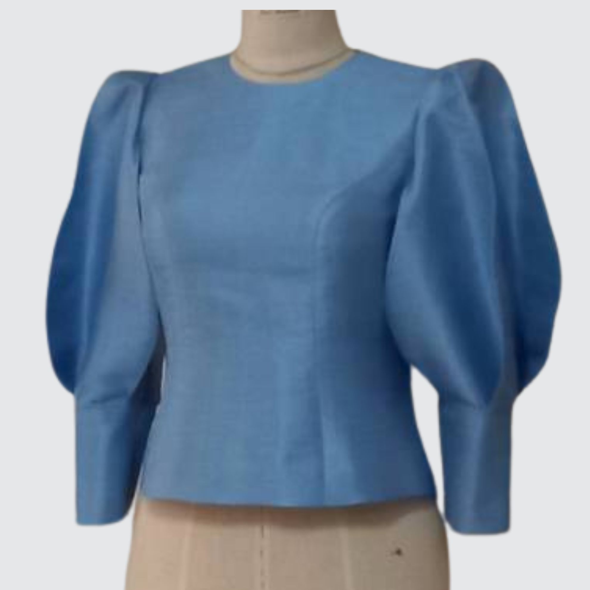 เสื้อผู้หญิง ตัดเย็บจากผ้าไหมสีพื้น เนื้อหยาบ ไหมแท้ 100% | ตัดเย็บตามรูปร่าง | เลือกผ้า ส่งไซส์ได้