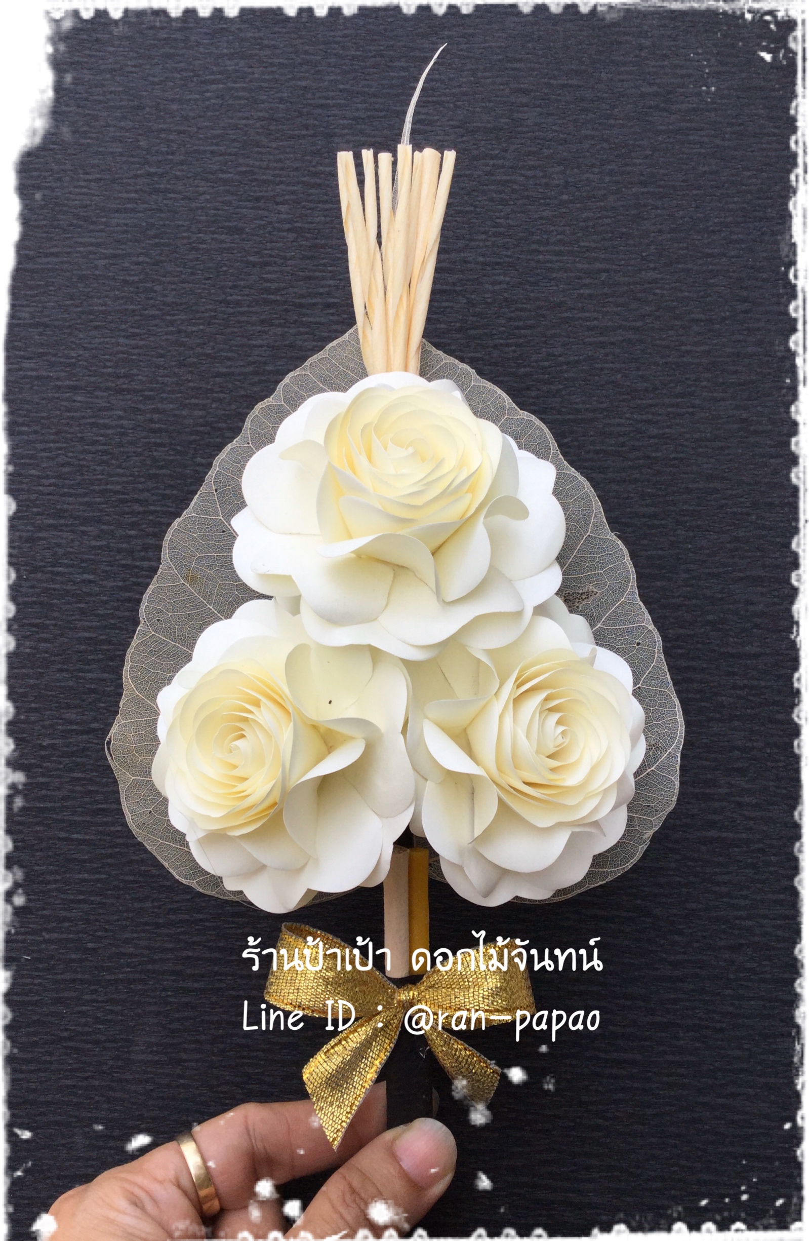 กุหลาบทิพย์C 3 ดอก มี 6 สี