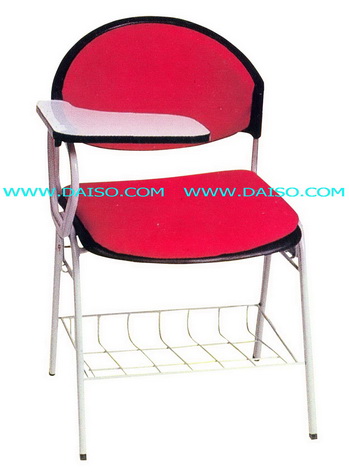 เก้าอี้เลคเชอร์มีตะแกรง เก้าอี้ฟังคำบรรยายมีชั้นวางของ