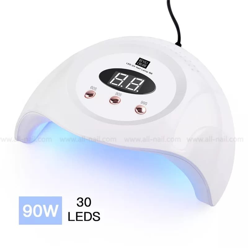 เครื่องอบเล็บเจล 90W (เครื่องเล็กแต่กำลังไฟสูง)