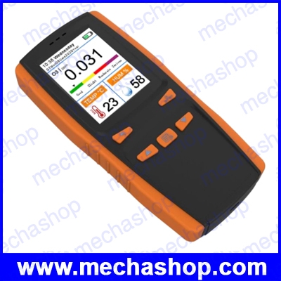 เครื่องวิเคราะห์ 3IN1 เครื่องวัดโอโซน/อุณหภูมิ/ความชื้น Portable Ozone Analyzer O3 Ozone Meter Gas Detector Intelligent Sensor Ozone Meter for Air Quality Pollution Monitor