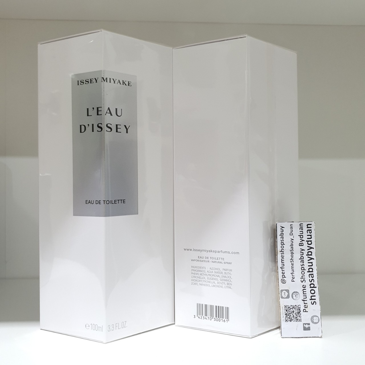 น้ำหอม Issey Miyake L'Eau D'Issey for Women EDT 100 ml. กล่องซีล