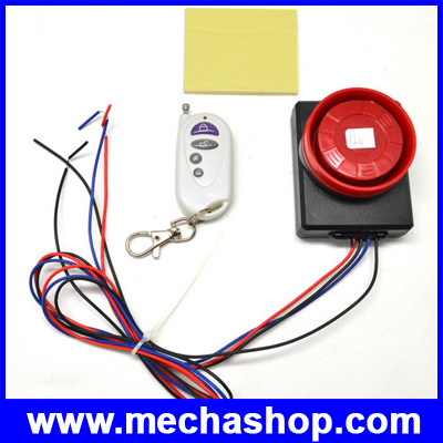 สัญญาณกันขโมยรถจักรยานยนต์ สัญญาณขโมยรถมอเตอร์ไซต์ Anti-theft Remote Control Motorcycle Safety Security