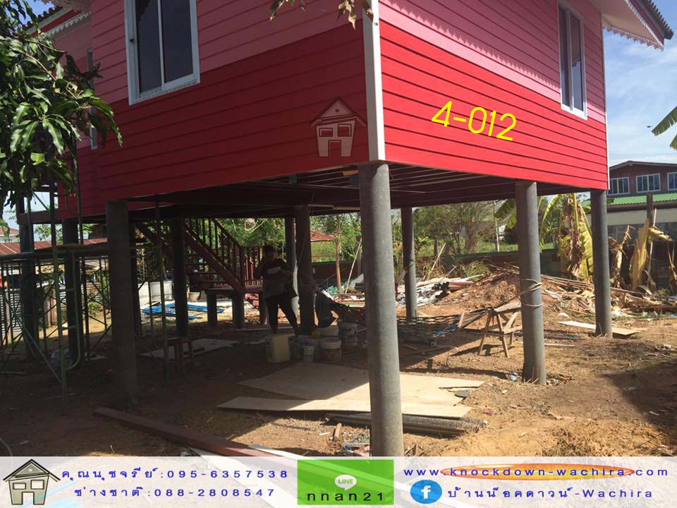 บ้านน็อคดาวน์ราคาถูก,บ้านสําเร็จรูป,บ้านไม้,บ้านน๊อกดาวน์,แบบบ้านน๊อกดาวน์,บ้านราคาถูก,knockdown-wachira