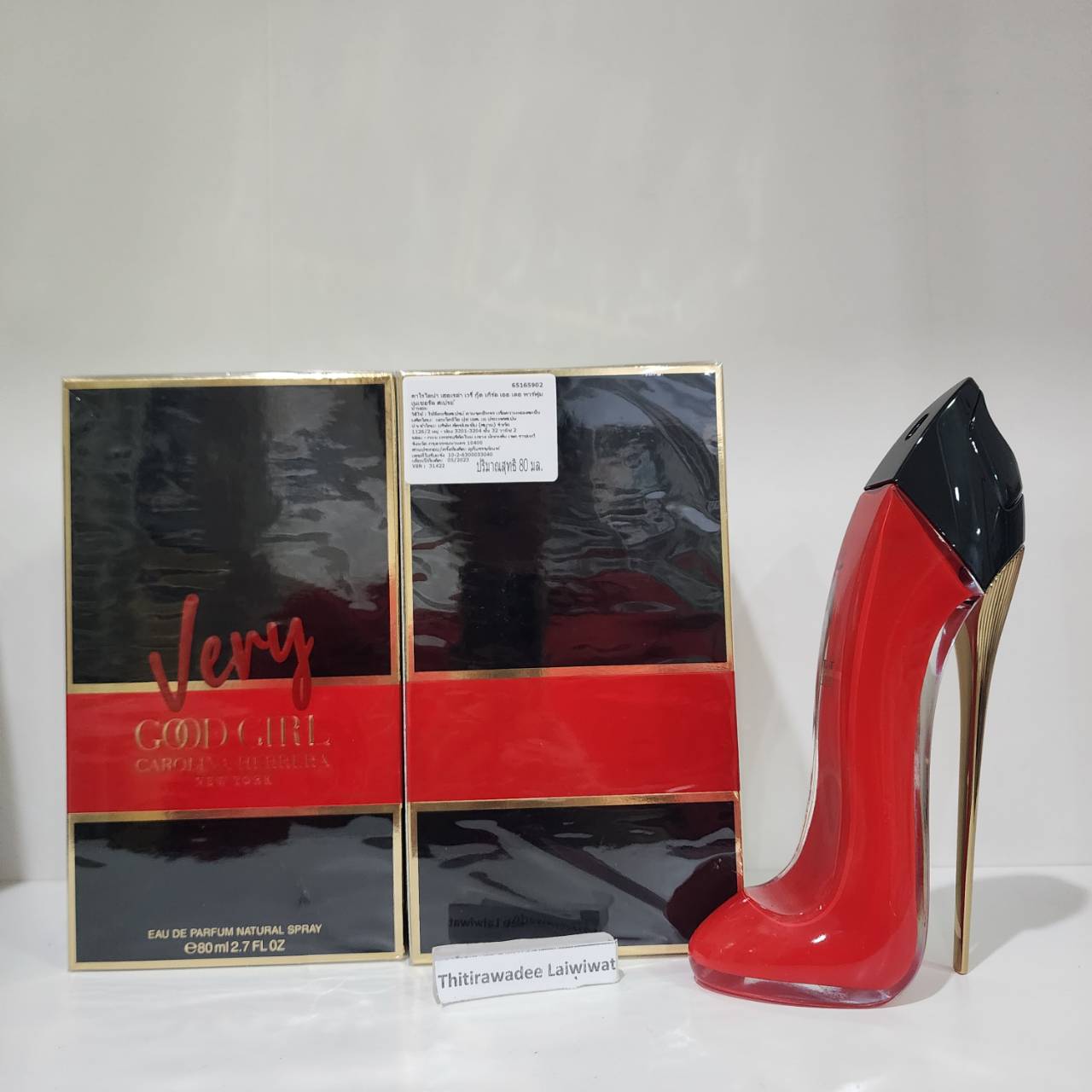 น้ำหอมแท้ Carolina Herrera Very Good Girl EDP 80ml กล่องซีลป้ายไทย