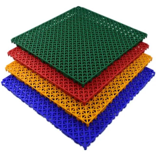 แผ่นพื้นโพรีโพรพีลีน PPสนามบาสเก็ตบอล มาตรฐานสากล