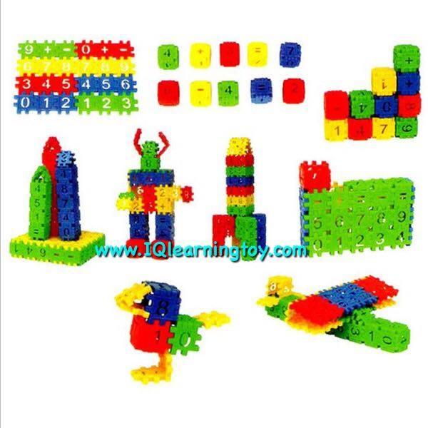 Brick-Number แผ่นต่อตัวเลข เรียนรู้เรื่องคณิตศาสตร์ และประกอบเป็นรูปร่างต่างๆได้ตามจินตนาการ สนุกสนานเพลิดเพลิน แถมกระเป๋า & จัดส่งฟรี