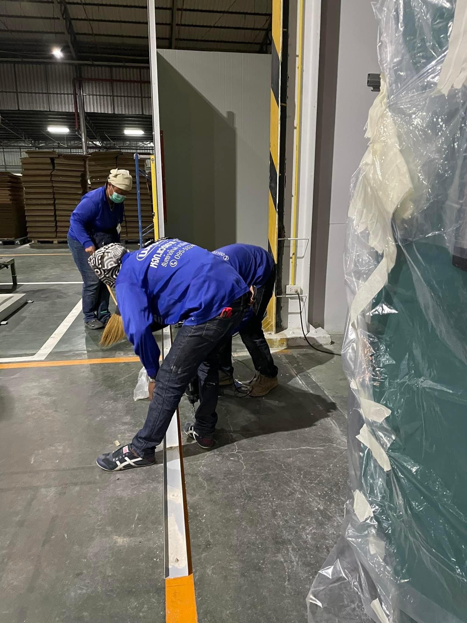 งานกั้นห้องในโกดัง กั้นห้องในโรงงาน ขนาด6.00x10.00 เมตร สมุทรสาคร