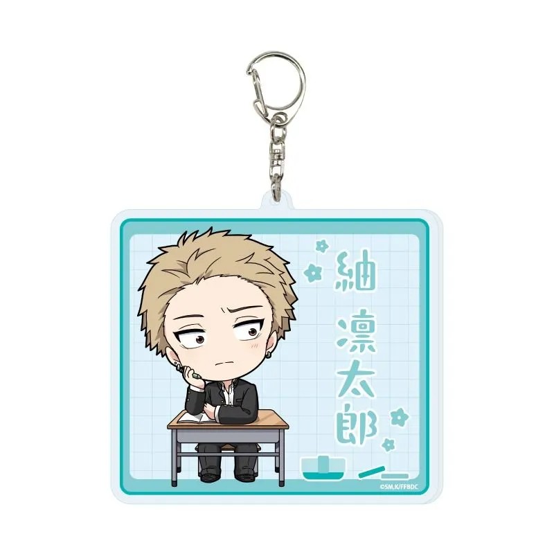 (27/10/25) Deka Acrylic Key Chain "The Fragrant Flower Blooms with Dignity" 01 Tsumugi Rintaro (Mini Character Illustration)