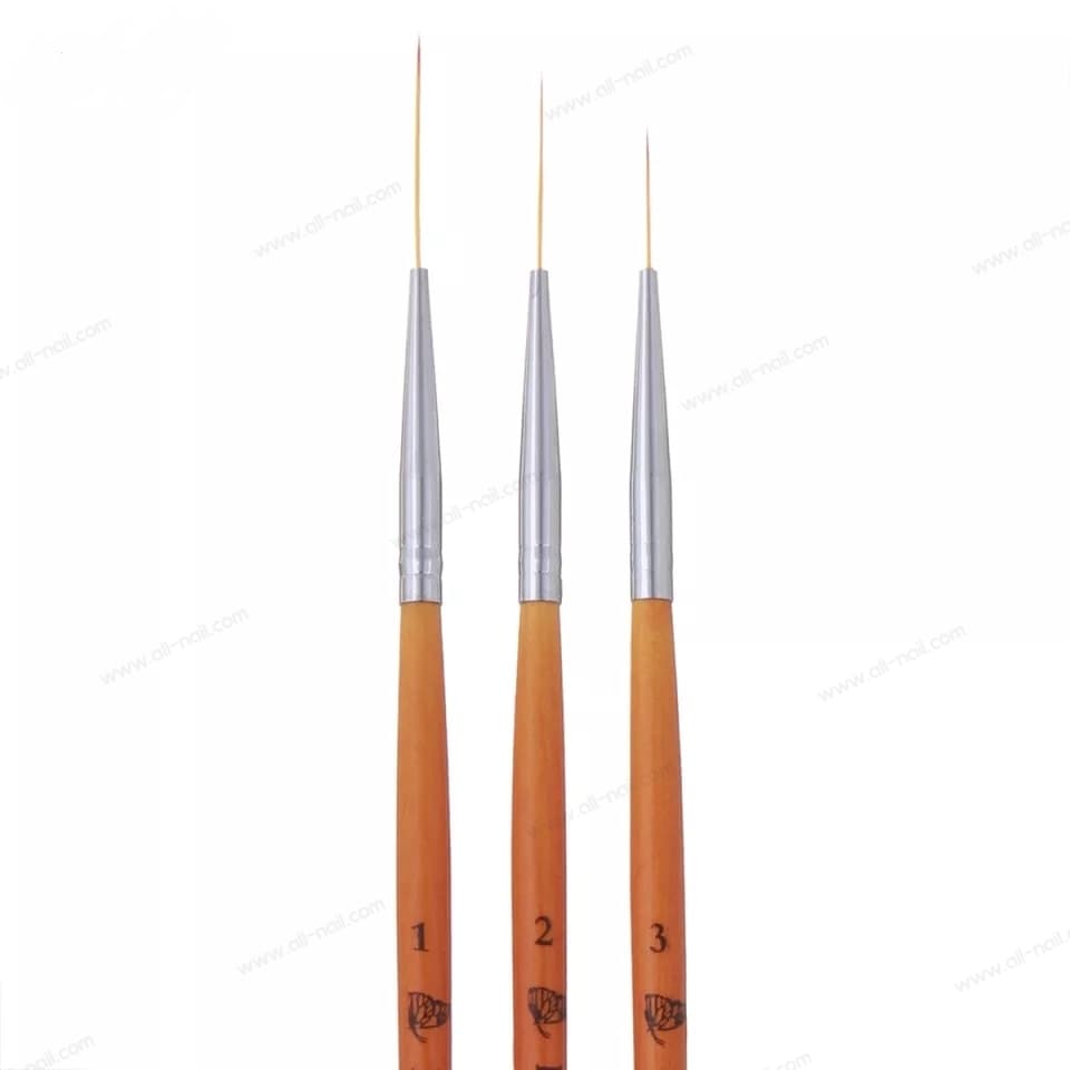 พู่กันเพ้นท์ลาย เพ้นท์เจล เพ้นท์ลายเส้น EzFlow 3แท่ง/เซต