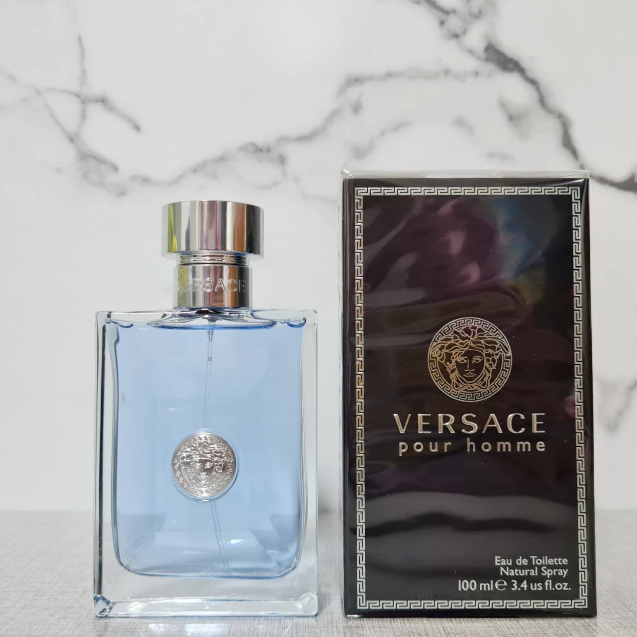 น้ำหอมแท้ Versace Pour Homme EDT 100ml กล่องซีล