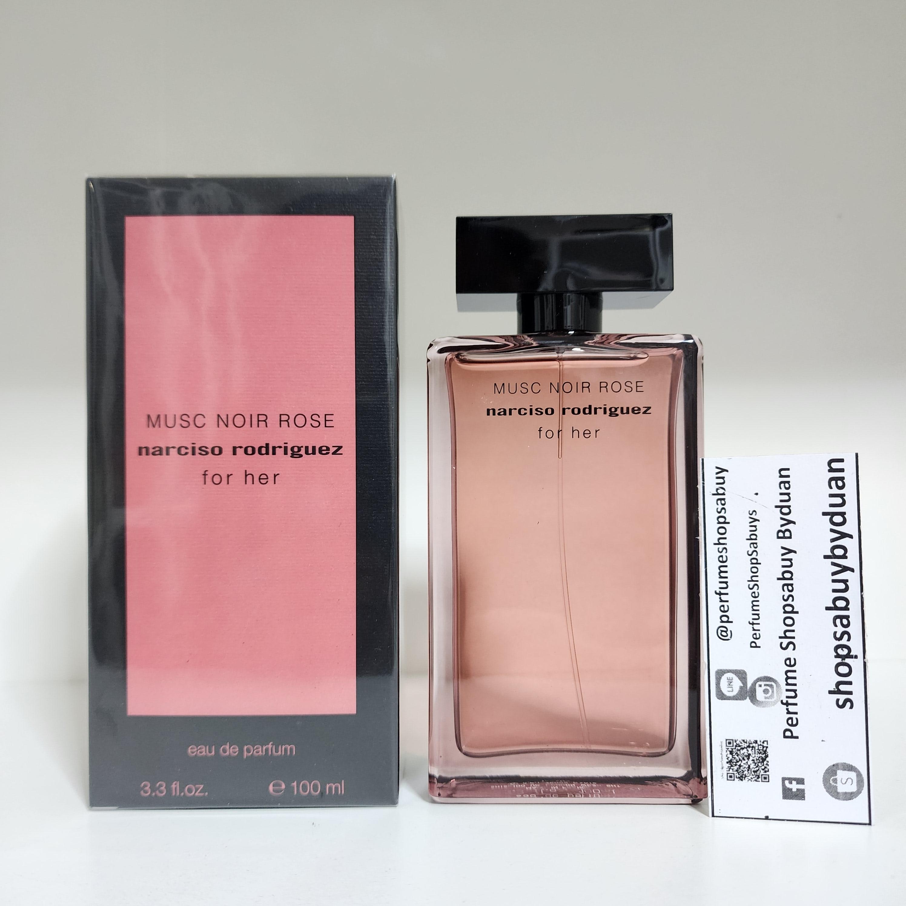 น้ำหอมแท้ Narciso Rodriguez For Her Musc Noir Rose EDP 10ml กล่องซีล