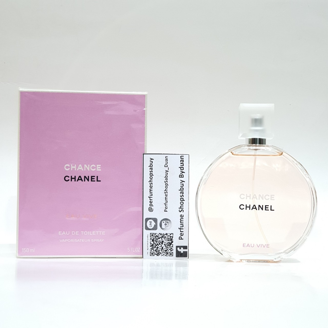น้ำหอมแท้แบ่งขาย Chanel Chance Eau Vive Eau de Toilette 💕Travel Size แบบทดลอง