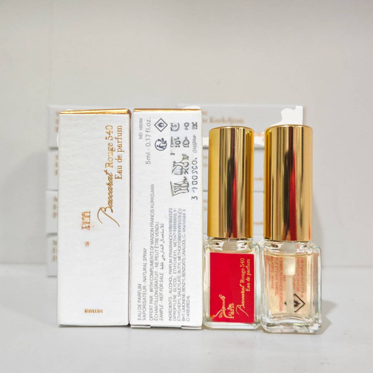 น้ำหอมจิ๋วมินิ MFK Baccarat Rouge 540 Eau de Parfum 5ml แบบสเปรย์