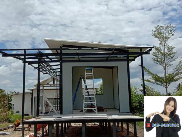 ออฟฟิศสำเร็จรูป บ้านสำเร็จรูป 3.00x5.00เมตร