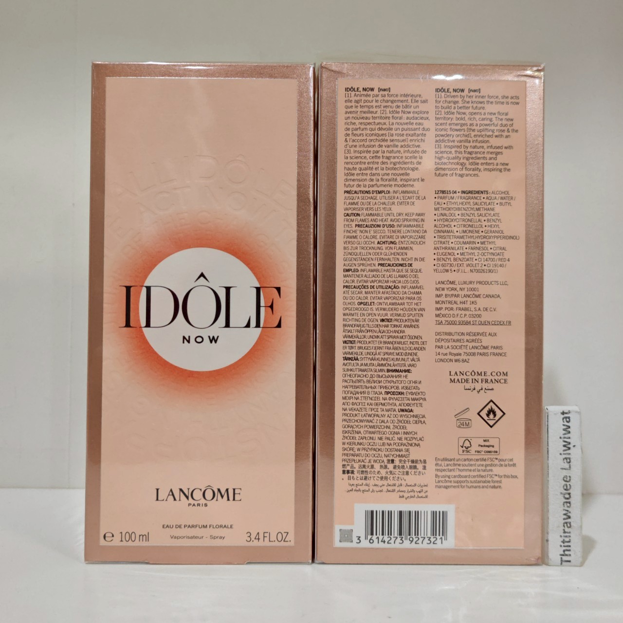 น้ำหอมแท้ Lancome Idole Now EDP Florale 100ml กล่องซีล