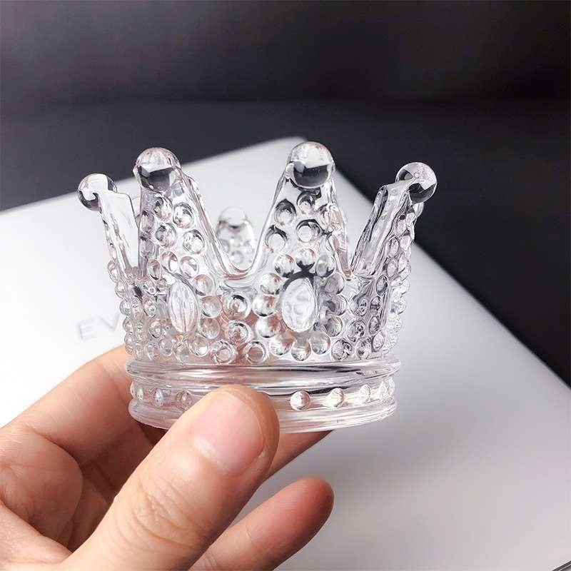 ถ้วยแก้วอเนกประสงค์ แท่นวางพู่กัน สามารถวางพู่กันได้ ใส่อะไหล่ติดเล็บ