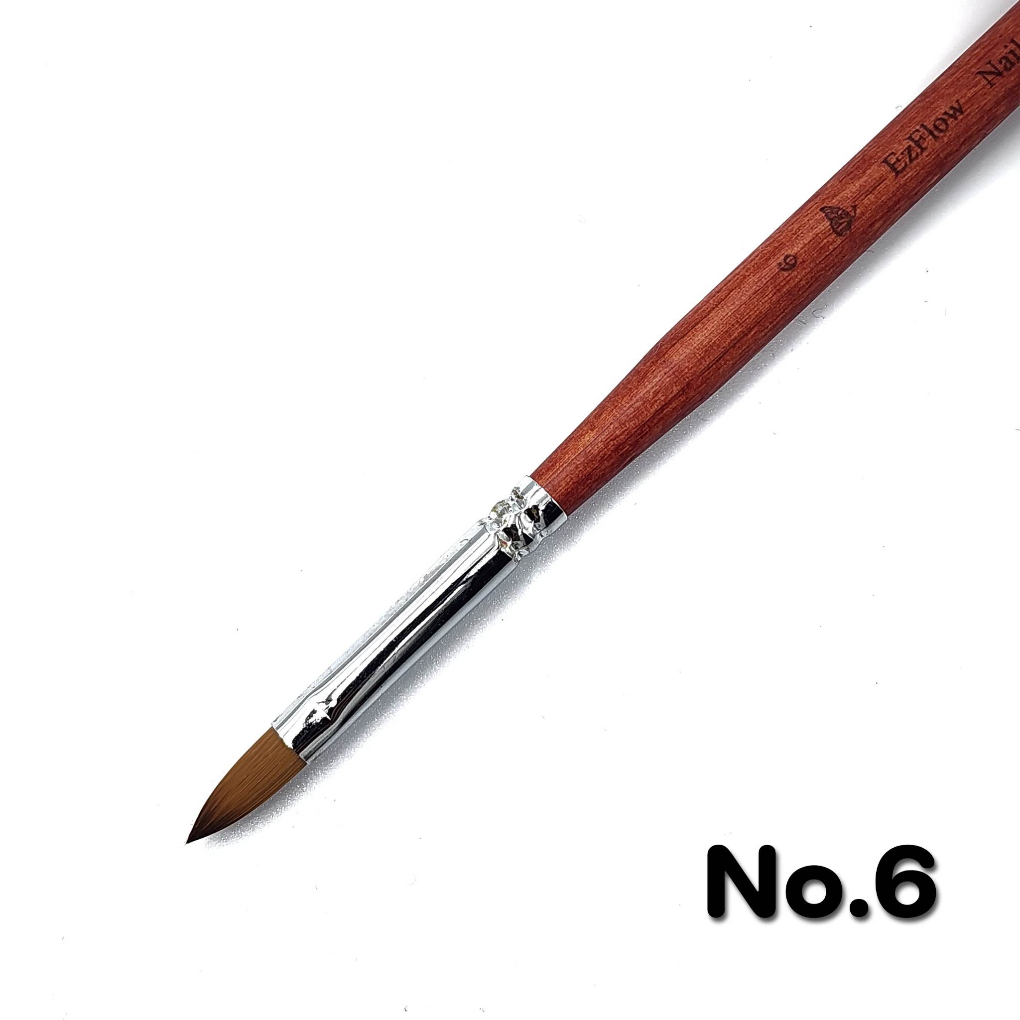 พู่กันต่ออะคริลิค ขนแน่น คุณภาพอย่างดี เบอร์6,8,14,16