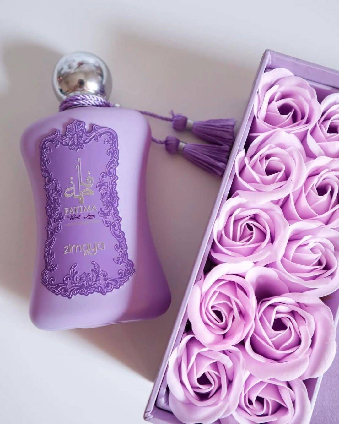 น้ำหอมแท้ Zimaya Fatima Velvet Love extrat de parfum 100ml กล่องซีล คล้าย LV rose des vents