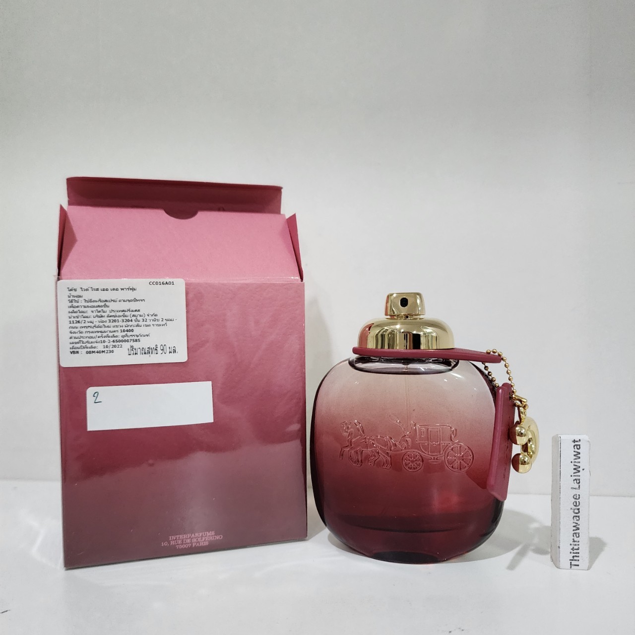 น้ำหอมแท้แบ่งขาย Coach New York Wild Rose EDP 💦แบ่ง 💕Travel Size แบบทดลอง