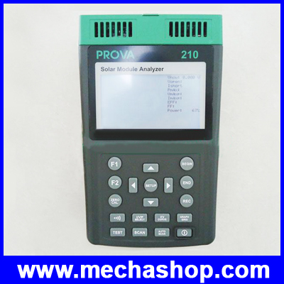 เครื่องวัดพลังงานแสงอาทิตย์ มิเตอร์วัดพลังงานแสงอาทิตย์ Solar Module Analyzer PROVA-210 Range60V/12A เชื่อมต่อแบบ RS-232 to USB (สินค้า Pre-Order)