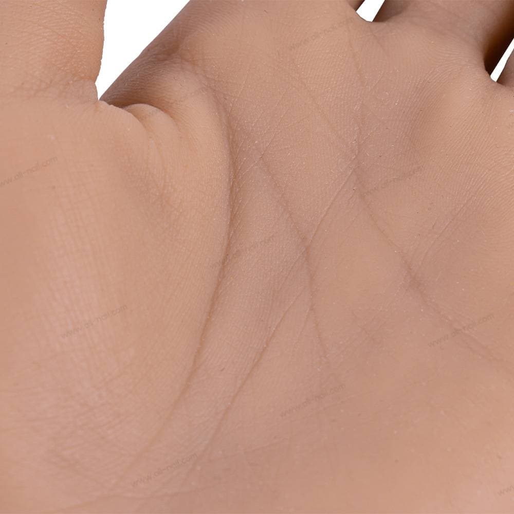 มือยางปลอม มือปลอม มือปลอมฝึกทำเล็บ ฝึกต่อเล็บ บิดงอได้อิสระ