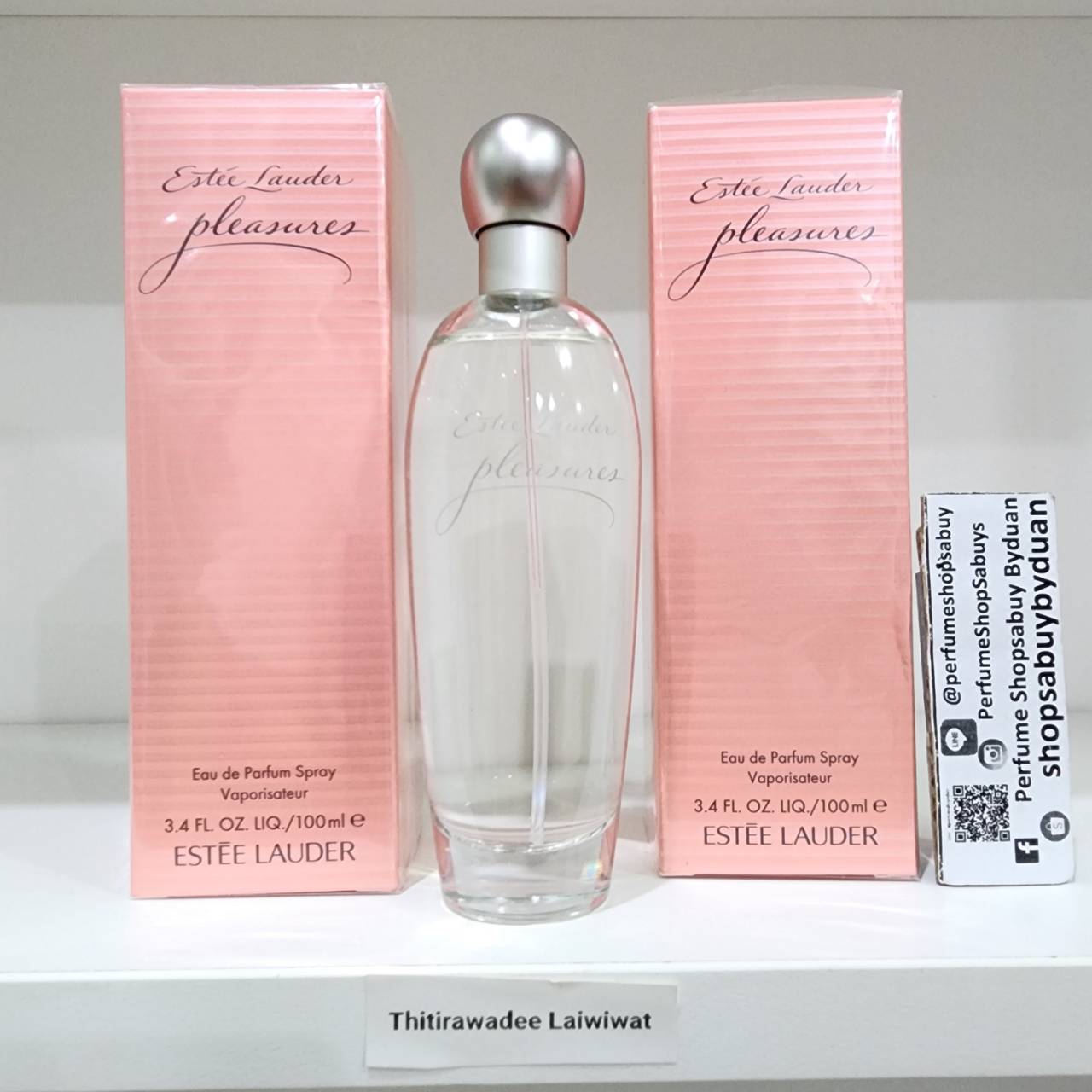 น้ำหอม Estee Lauder Pleasures for Women EDP 100ml กล่องซีล