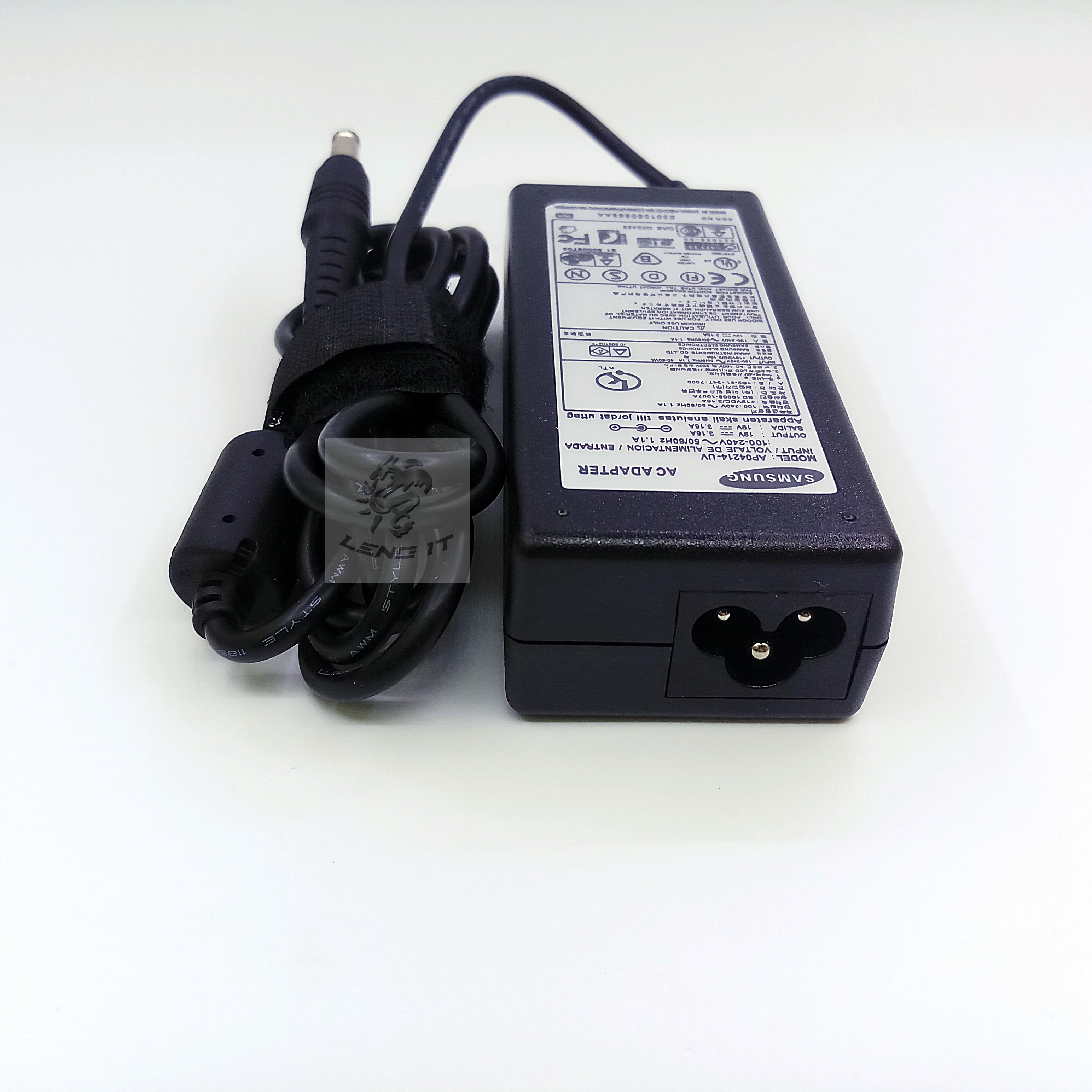 ADAPTER SAMSUNG 19V 3.16A 65W หัว5.5x3.0MM (ของเทียบ OEM)