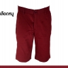 กางเกงสามส่วน รุ่น301 (สีแดงเลือดหมู)