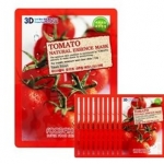 FOOD A HOLIC 3D Natural Essence Mask [Tomato] x10EA (สูตรมะเขือเทศ) 1 เซตได้ 10 ชิ้น (5,000 won)