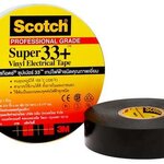 เทปพันสายไฟ 3M SUPER33+ 3/4" (ม้วน)
