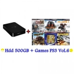 External HDD 500GB + Games PS3 Vol.6 (CFW3.55+) [ส่งฟรี EMS]