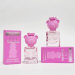 น้ำหอมจิ๋วมินิ Moschino Toy 2 Bubble Gum Eau De Toilette 5ml แบบแต้มมีกล่อง ( Mini Perfume น้ำหอมขนาดพกพา) น้ำหอมจิ๋วมินิ ขวดน่ารัก ตั้งโชว์ก็สวย พกพาก็สะดวก หัวแต้มตามจุดชีพจร