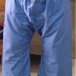 กางเกงเล ขา3ส่วน เอวยาง