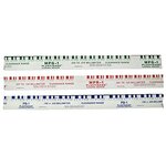 Clevite พลาสติกเกจวัดเครียเรนช์ สีเขียว เหลือง แดง น้ำเงิน กล่องละ 12 เส้น เคลไวท์