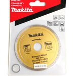 MAKITA D-05212 แผ่นตัดเพชร 4 นิ้ว ตัดน้ำ แบบเรียบ ทอง 2 ดาว มากีต้า (ใบ)