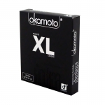 Okamoto XL (Thai Edition) ขนาดใหญ่ที่สุด ผิวเรียบ บาง สีธรรมชาติ ขนาด 54 มม.