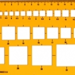 เทมเพลท MASTEX สี่เหลี่ยม