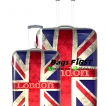 กระเป่าเดินทาง PC ลายธงชาติ ขนาด 24 นิ้ว